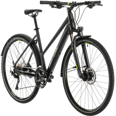 Bicicleta todocamino CUBE CROSS ALLROAD TRAPEZ Gris 2020 0